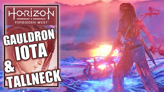 Horizon Forbidden West  Cauldron IOTA amp Tallneck Head Salt Bite [upl. by Dearr]