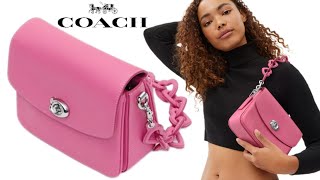 Coach Cassie crossbody 19 with heart strap [upl. by Nahte]