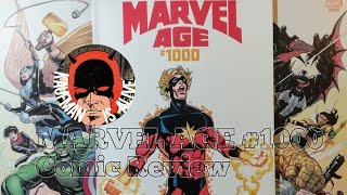 MARVEL AGE 1000 Review  A Fantastic Anthology Celebrating Marvel Comics [upl. by Jeu]