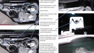 VW Touran DoorLock removal 2011 [upl. by Annahavas]