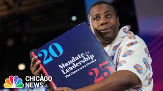 SNLs Kenan Thompson quizzes Americans on dangers of Project 2025 [upl. by Eiliah]