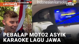 Jelang MotoGP Mandalika Pembalap Moto2 Filip Salac Karaoke Lagu Jawa  Liputan6 [upl. by Llerrom321]