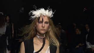 Ann Demeulemeester Spring Summer 2018 [upl. by Ansel]