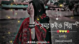 Vromor Koiyo Gia ভ্রমর কইও গিয়া Slowed amp Reverb Bangla Lofi Songs  Vromor [upl. by Acinat]