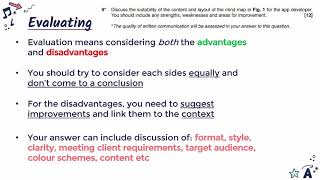 Evaluating PreProduction Documents Creative iMedia R081 19 [upl. by Eitisahc]