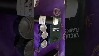 Meesho  Unboxing  Vaccum flask set cookware [upl. by Albina]