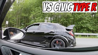 MK75 GTI Stage 2 vs Civic Type R [upl. by Carpio778]