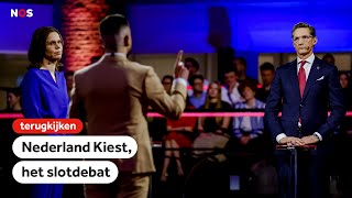 TERUGKIJKEN  NOS Nederland Kiest Het Debat deel 1 [upl. by Rorrys]