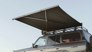 Kickstarter Crosswing The fastest deploying car awning [upl. by Ynnig]