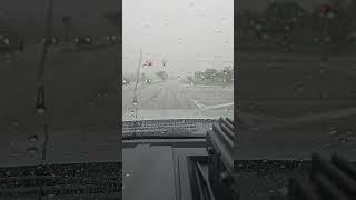 Cape Coral FL  Precipitation and street flooding from TS Debby [upl. by Kidder]