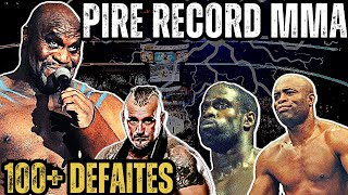 Top 5 combattants MMA avec le pire record de lhistoire plus de 100 défaites [upl. by Hteazile]