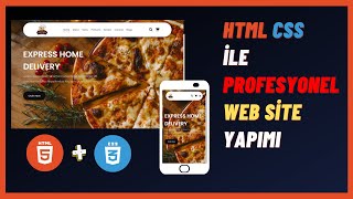 Html Css ile Çok Sayfalı Profesyonel Web Site Yapımı Full Responsive [upl. by Llerrot]