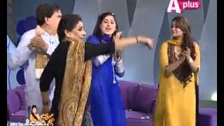 Qandeel baloch in APLUS morning show [upl. by Eillac]