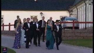 Queen Margrethes 70th Birthday 9  Private Dinner at Fredensborg Palace 1 2010 [upl. by Wunder]