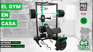 Multigimnasio Multigym Catler Functional Training Machine FT800 El gimansio en tu hogar [upl. by Nennek]