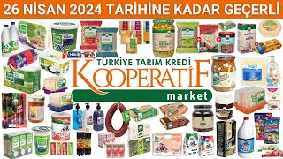 TARIM KREDİ KOOPERATİF MARKET  GIDA TEMİZLİK  26 NİSAN 2024E KADAR  TARIM KREDİ AKTÜEL İNDİRİM [upl. by Kwarteng309]