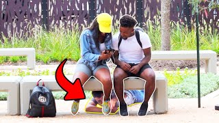 Funny Shoe Tying prank [upl. by Ahseniuq]