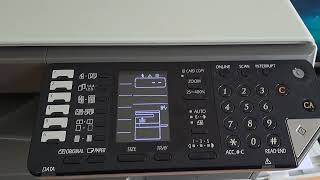 How to check the toner cartridge percentage on Sharp AR6020 [upl. by Ahsenauq832]