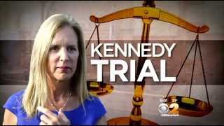 Kerry Kennedy TightLipped But Upbeat On Second Day Of Trial [upl. by Ziwot]