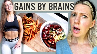 Dietitian Reviews Gains by Brains Diet Healthy Relationship with Food or Diet Culture [upl. by Enid918]