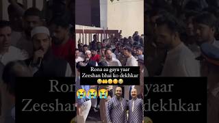 Allah Zeeshan bhai ko sabr de😭🥲🤲babasiddique shortvideo shorts babasiddiqui [upl. by Dahcir]