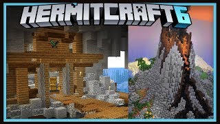 Hermitcraft Season 6 Volcano Storage Room And Announcement Minecraft 1131 survival Ep33 [upl. by Biebel]