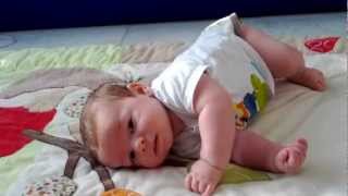 6 Minutes in the Life of Baby Felix 3 months old [upl. by Farhsa451]