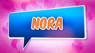 Joyeux anniversaire Nora [upl. by Eittol]