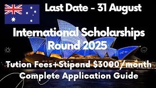 Study in Australia with Full Scholarship uwa scholarship australia [upl. by Eolande487]