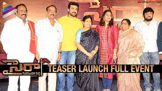 Sye Raa Narasimha Reddy Teaser Launch Full Event  Chiranjeevi  Ram Charan  Surender Reddy [upl. by Ahsen]