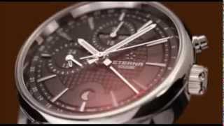 Zegarki Eterna Soleure Automatic amp Moonphase Chronograph [upl. by Nosredna989]