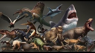 Prehistoric Gigafauna All Prehistoric Animals Over 5 Tons [upl. by Kacerek650]