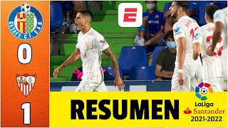 Getafe 01 Sevilla DRAMÁTICO gol de Erik Lamela JJ Macías juega sigue sin ganar  La Liga [upl. by Anavas]