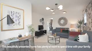 Barratt Homes Maidstone 3 bedroom home at Emberton Grange Alsager [upl. by Drarej]