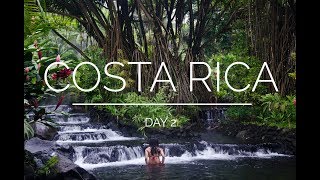 Costa Rica Day 2 Venado Caves La Fortuna amp Tabacon Hot Springs [upl. by Recneps]