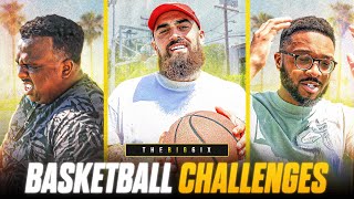 BASKETBALL CHALLENGES 3PT SHOOTOUT 3V3  The Big 6ix in LA 🌴 [upl. by Bremble546]