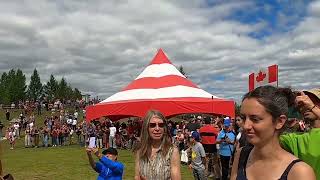 Canada Day celebration in Whitehorse Yukon  Canada19 [upl. by Gorrian]