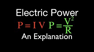 Electric Power 1 of 3 and Watts An Explanation [upl. by Noral385]