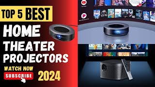 Top 5 Best Home Theater Projectors Of 2024  Home Theater Projector Amazon [upl. by Applegate]