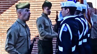 MARINE Messing with Air Force JROTC Cadets Hilarious 😂 [upl. by Ashjian]