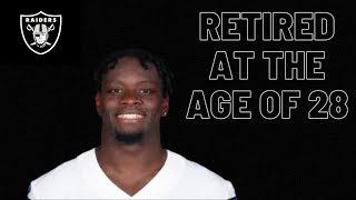 Raiders WR depth takes a hit with surprise retirement [upl. by Leidba]