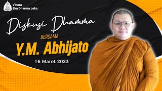 Bhante Abhijato  Diskusi Dhamma  16 Maret 2024 [upl. by Anna-Maria]