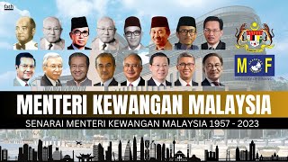 Menteri Kewangan Malaysia 19572023 [upl. by Bowman]