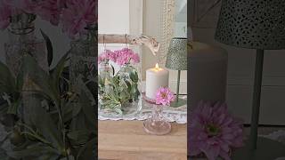 DIY Hängevasen im Glas dekoriert 🌿🌸💜  Sommerliche Dekoidee [upl. by Nitram921]