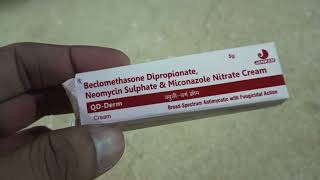 Beclomethasone Dipropionate Clotrimazole amp Neomycin Sulphate Cream Uses In Hindi  QD Derm Cream [upl. by Richmond578]