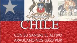 Himno Nacional de Chile Completo [upl. by Bromley]