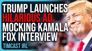 Trump Launches HILARIOUS AD Which Is Literally The Kamala Harris Fox News Interview [upl. by Nnav981]