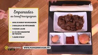 La recette du jour  empanadas au bÅ“uf bourguignon [upl. by Seibold]