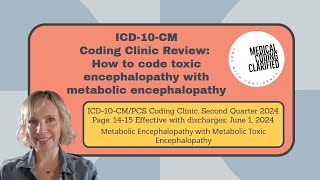 Coding Clinic Second Quarter ICD 10 2024 review [upl. by Aneeles]