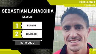 Sebastian Lamacchia difensore Iglesias [upl. by Zandt]